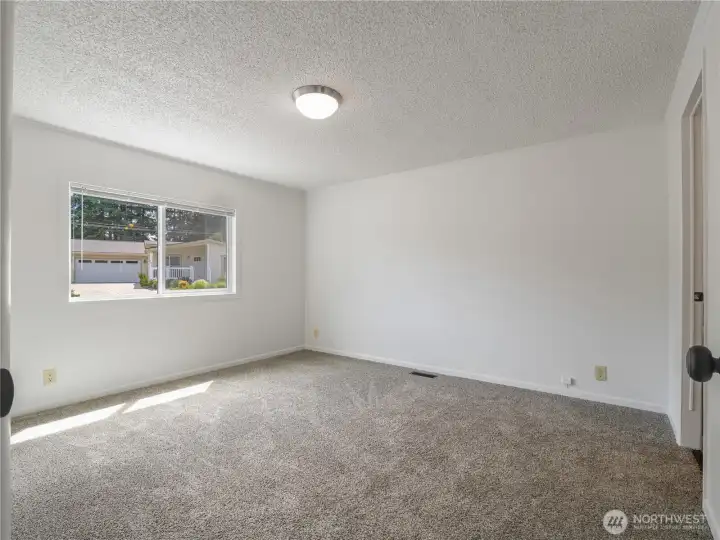 Two bedrooms with lots of natural light. Two bedrooms with lots of natural light.