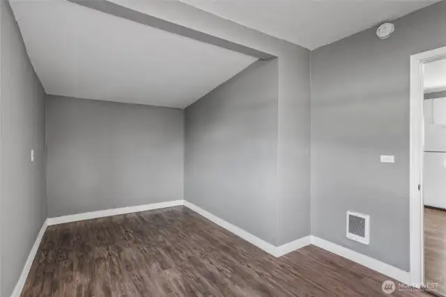 Second bedroom is oversized