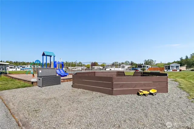 Kid play area