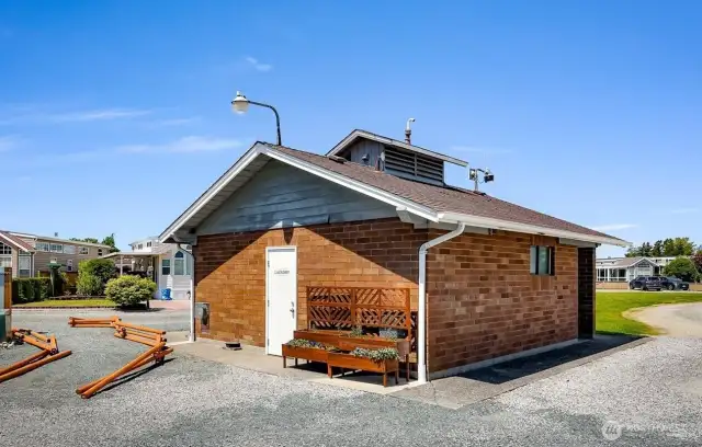 one of two laundry/bath house.