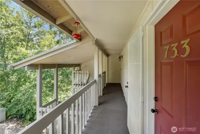 Highly sought after end unit