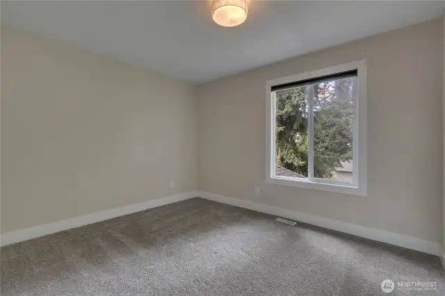 The third out of 3 total bedrooms
