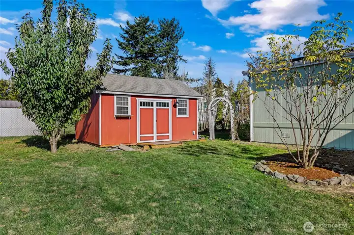 Outbuilding 2. Both are insulated