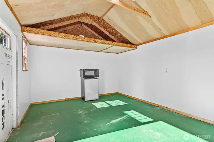 Outbuilding 2. Rec room, guest room?