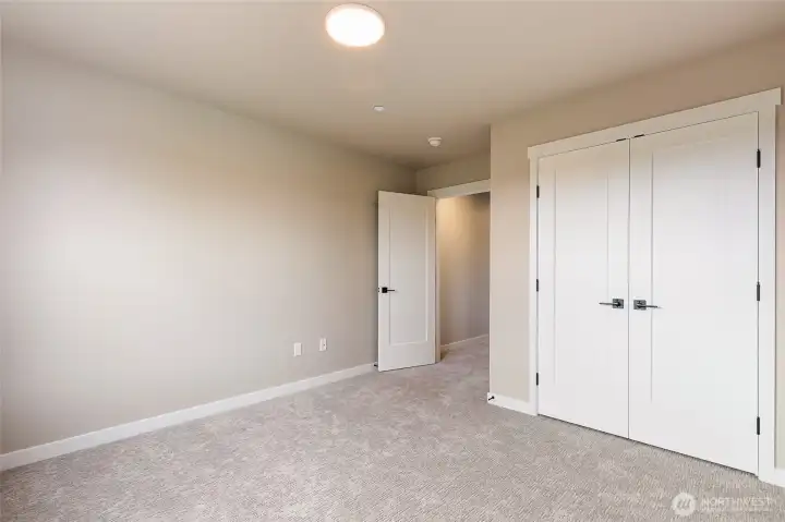 Bedroom pic for reference of like unit. 555 Northview is under construction.