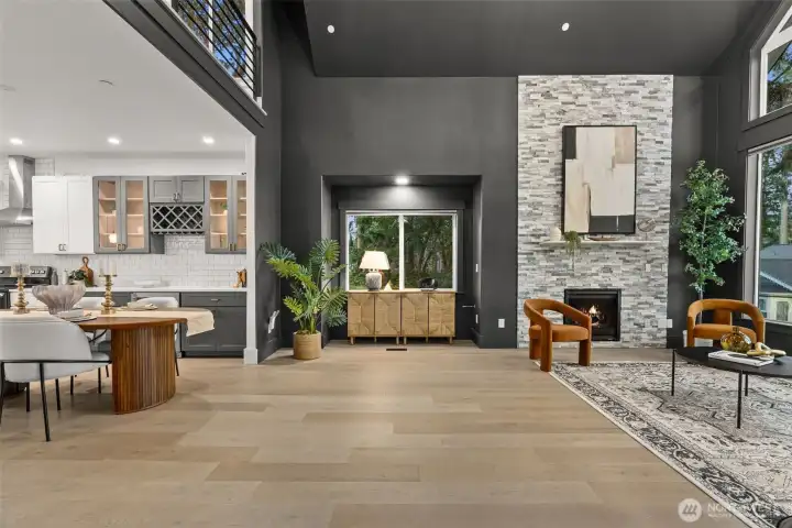 From the front door, experience the effortless flow and connectivity of this beautifully designed home.