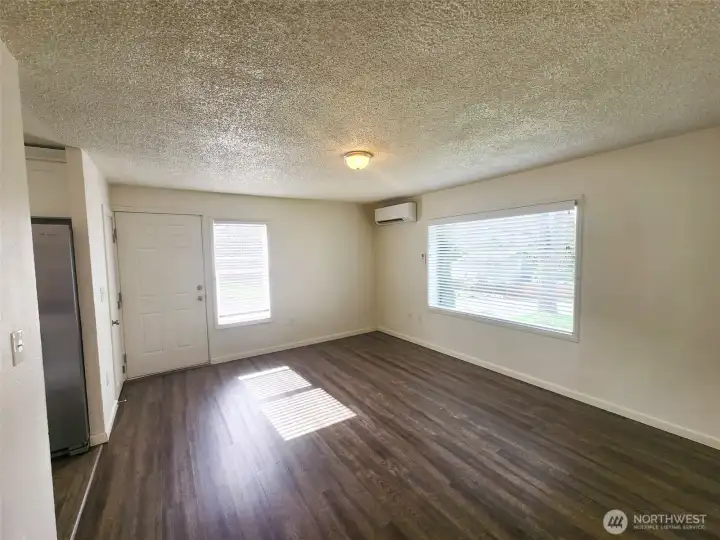 Living Room (peep the mini split!)