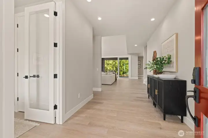 Entry way on main floor