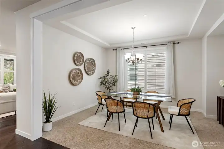 Formal dining room