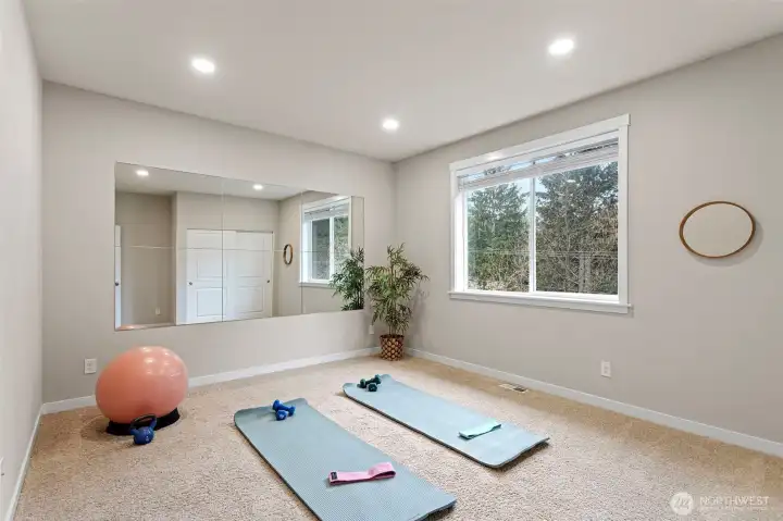 Another bedroom space - or gym, office, playroom...