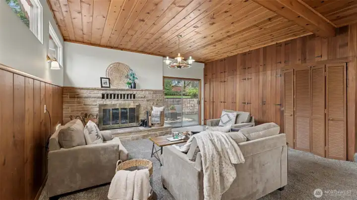 Bonus room with attached 3/4 bath, sliding glass door to the backyard and patio, plus access to the covered front patio