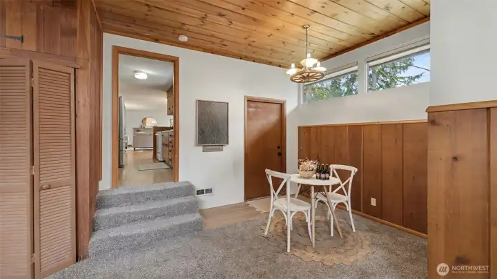 Bonus room with attached 3/4 bath, sliding glass door to the backyard and patio, plus access to the covered front patio