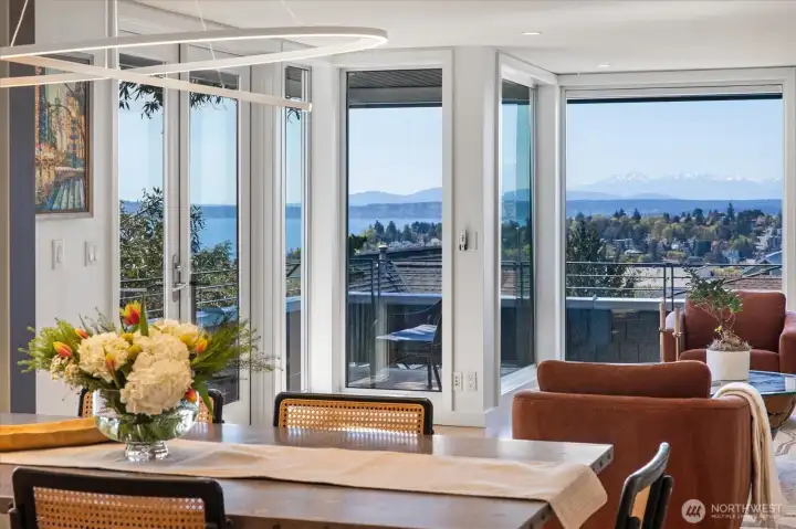 View from the kitchen