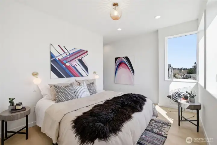 Second of two bedrooms with ensuite.