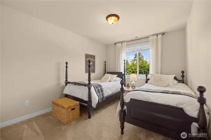 Second bedroom upstairs.