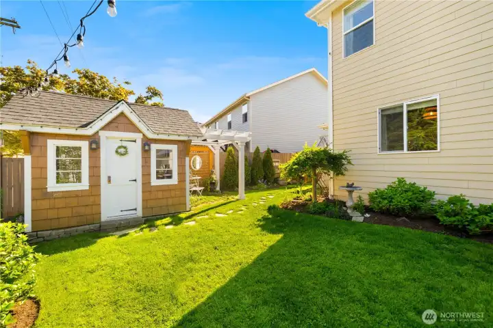 Don't miss the "She Shed" in the backyard.