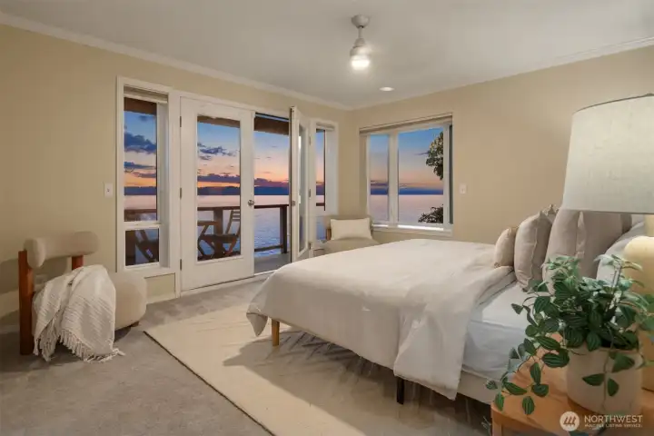 Primary bedroom upstairs