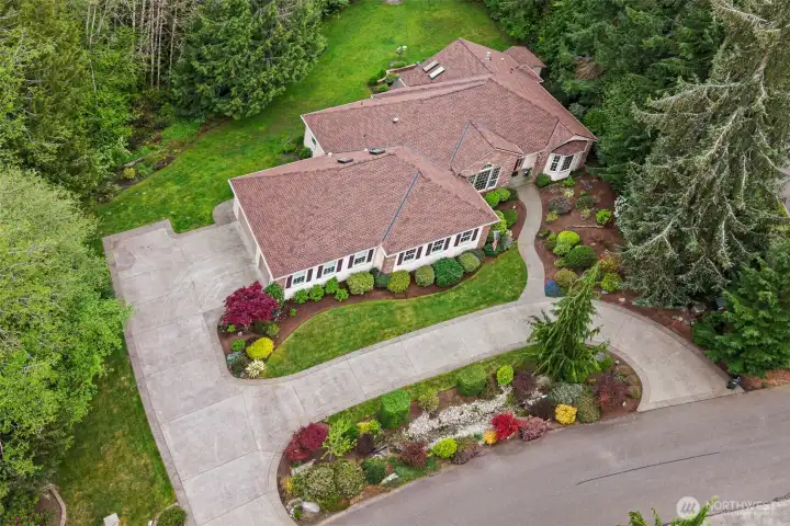 Custom touches everywhere you look at this exceptional property. 3,200 sf 3BR/2 bath home has radiant floor heat throughout, central A/C, brand new 50-yr roof and new interior/exterior paint. 1.39 acre level lot has gorgeous mature landscape.