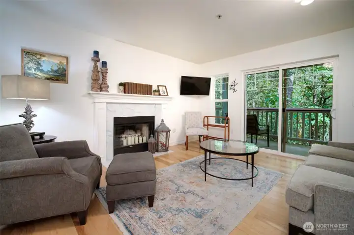 Relax and enjoy the scenery in the living room.
