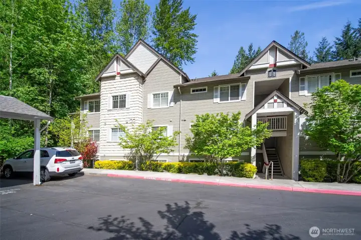 Nestled against a green space, it's a nature-lover's delight!
