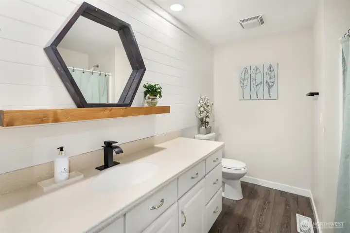 Bathroom down stairs