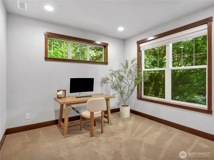 Downstairs office