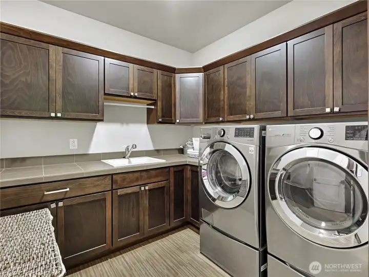 Upstairs laundry