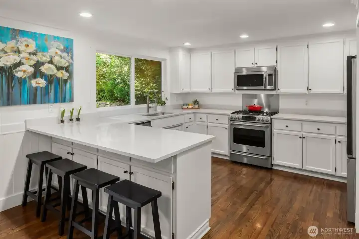 Updated kitchen