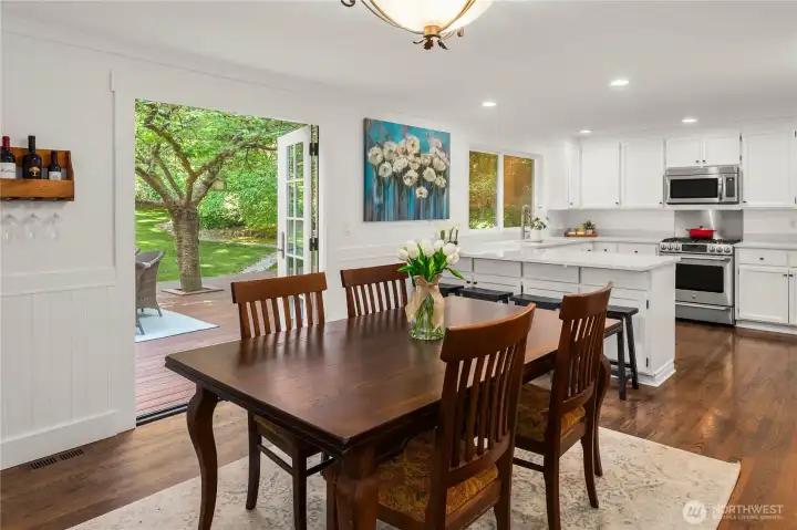 Dining area
