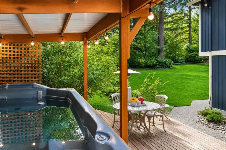 Hot-tub though needs some repairs