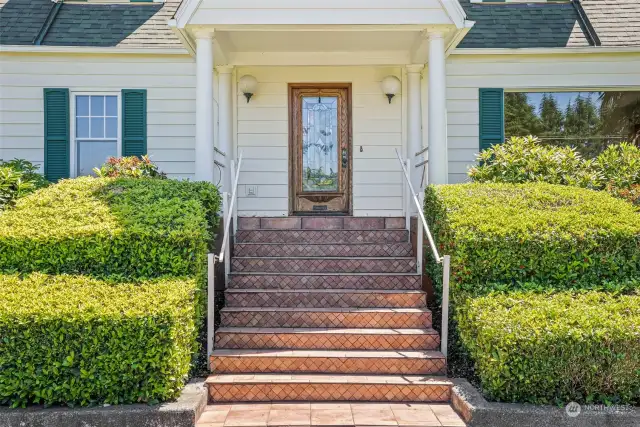 Front door entrance