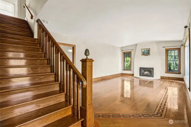 Family Room/Stairs to upper level