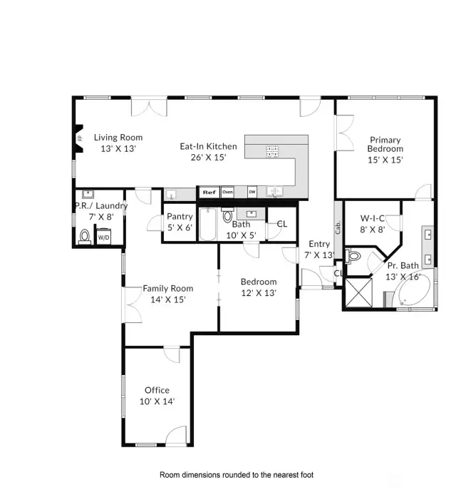 Main House Floorplan