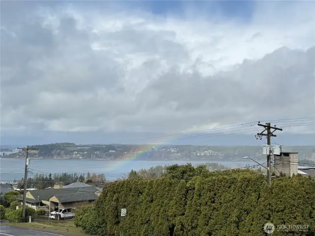 Welcome home. This is your view from your kitchen deck!