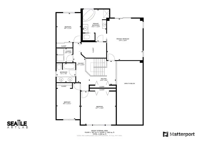 2nd Level Floor Plan