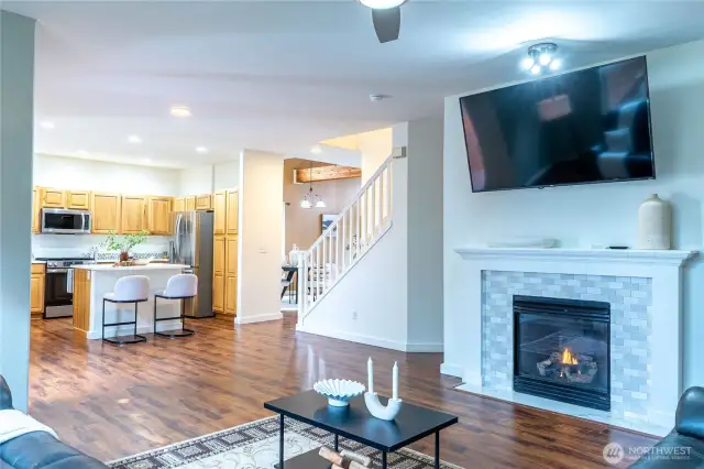Open floor plan