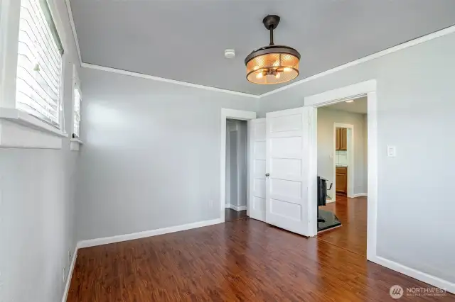 Front bedroom with smart lighting