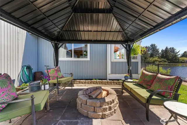 Patio with Fire Pit