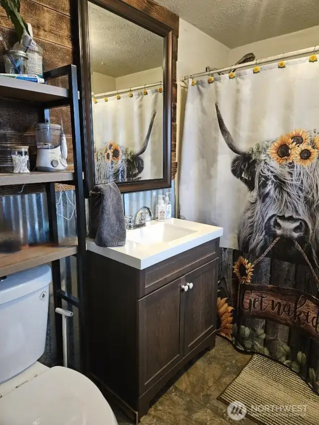 Completely remodeled bathroom