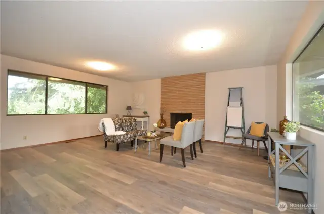 Large Living Space Upstairs