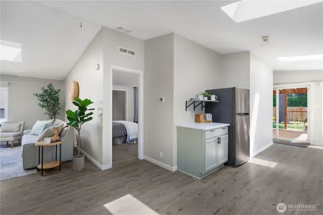 LIVING | KITCHEN | COFFEE BAR
