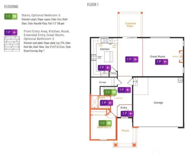 Flooring Diagram Main