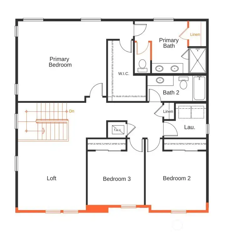 Second Floor with Loft