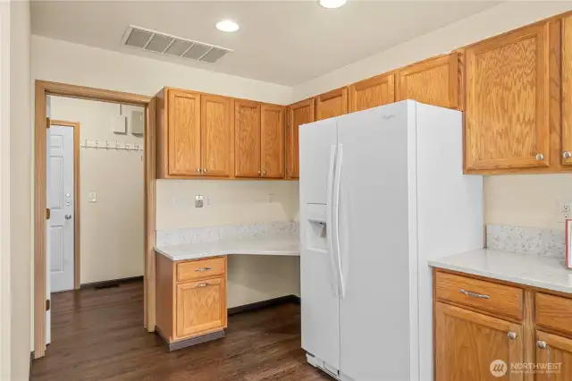 Utility room off the kitchen.
