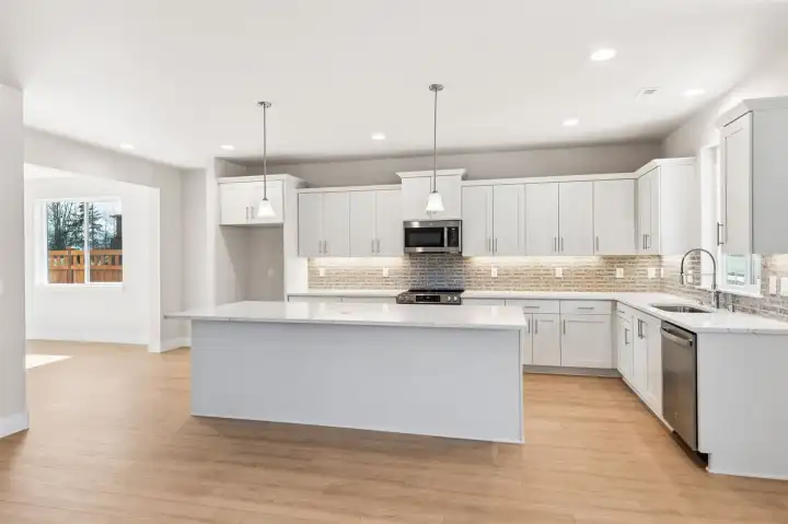 Photos are of the actual home.