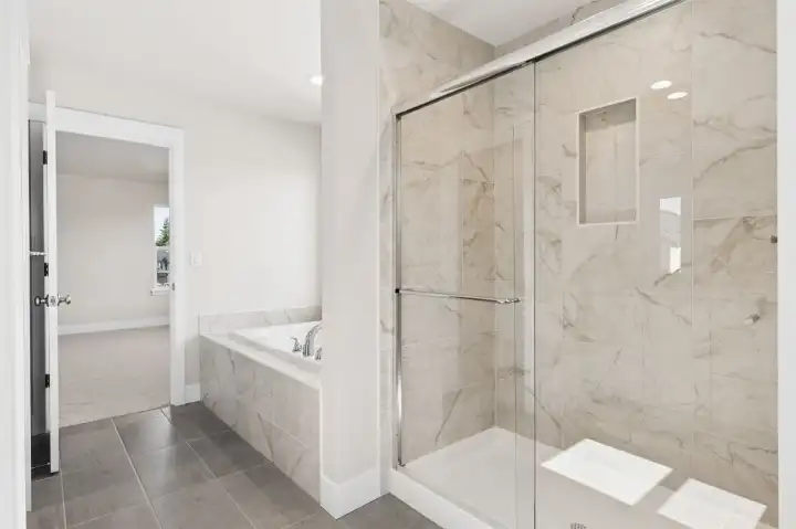 Photos are of the actual home.