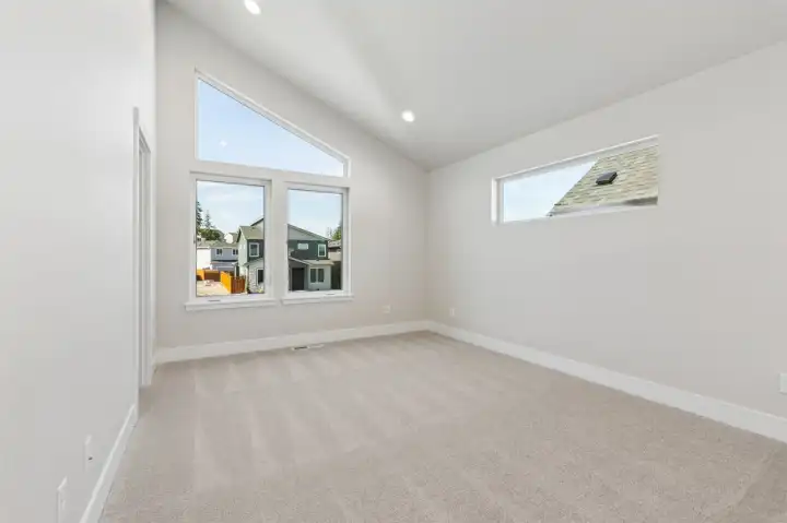 Photos are of the actual home.