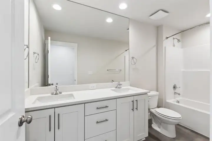 Photos are of the actual home.