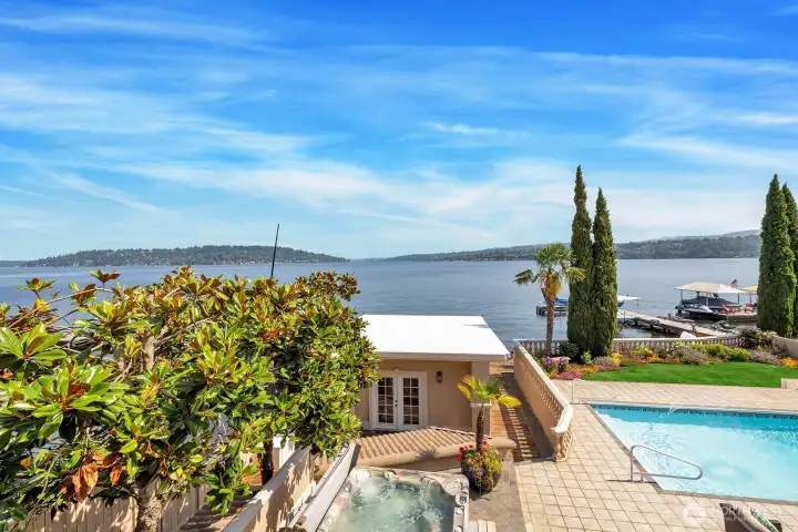 View from primary suite