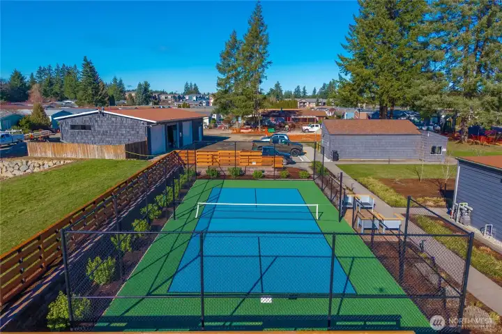 On-site pickleball court provides a fun and active way to enjoy the 55+ lifestyle. Combining generous living space, unbeatable value, and resort-style community amenities, this is an opportunity to enjoy connected, active 55+ living close to everything.